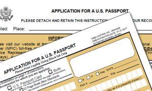 Information needed for a passport application